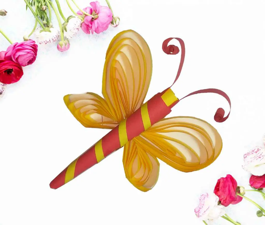 How to make paper craft butterfly? (Step by step) Paper craft world