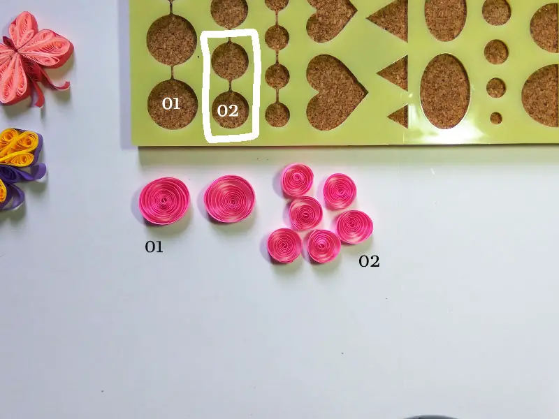 How to make paper quilling butterfly (step by step)