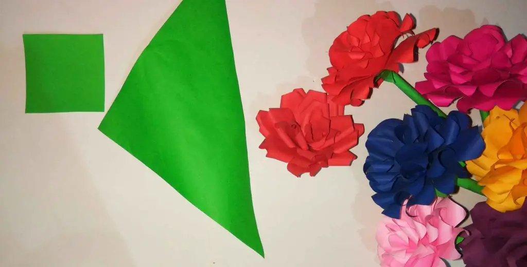 How to make paper rose easy (in five minutes)