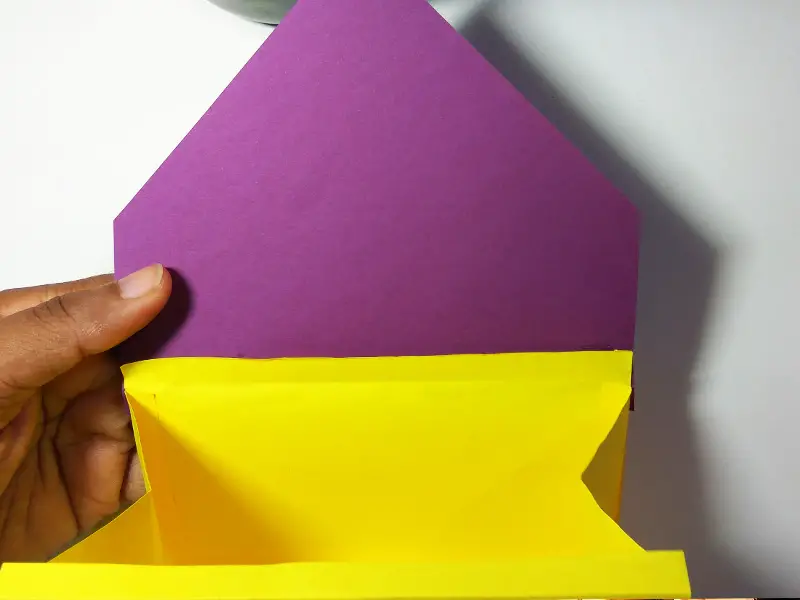 How to make a paper handbag (step by step)