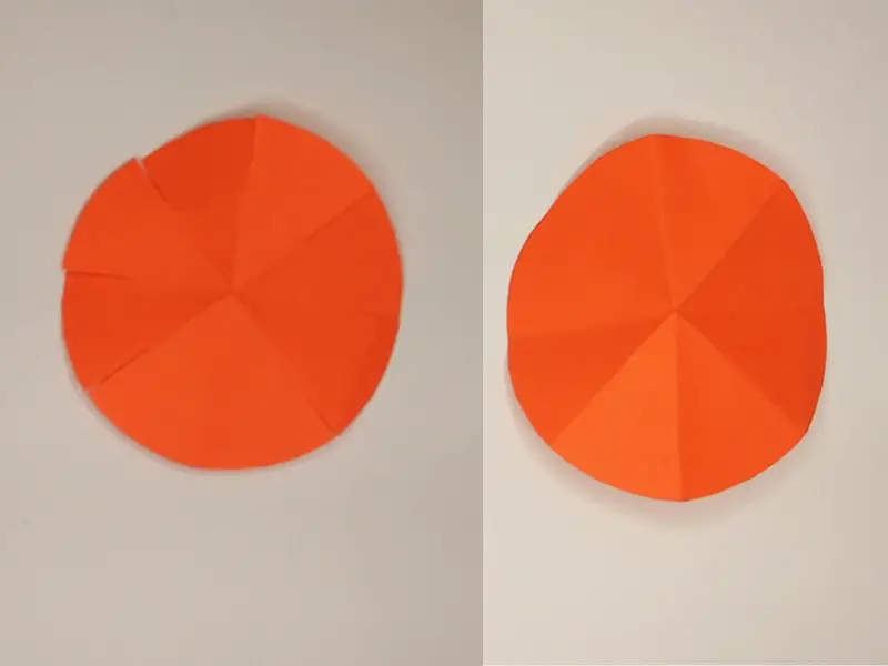 How to make Halloween pumpkin with paper