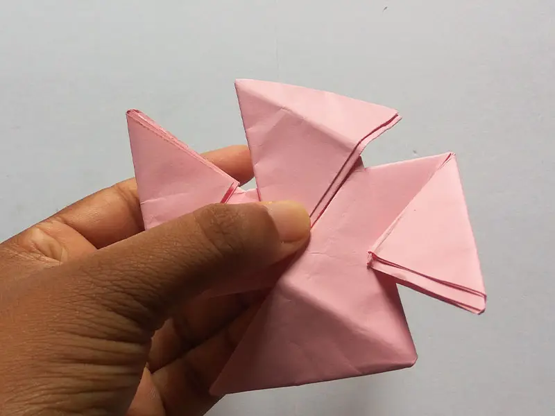 how to make a ninja star with 1 paper