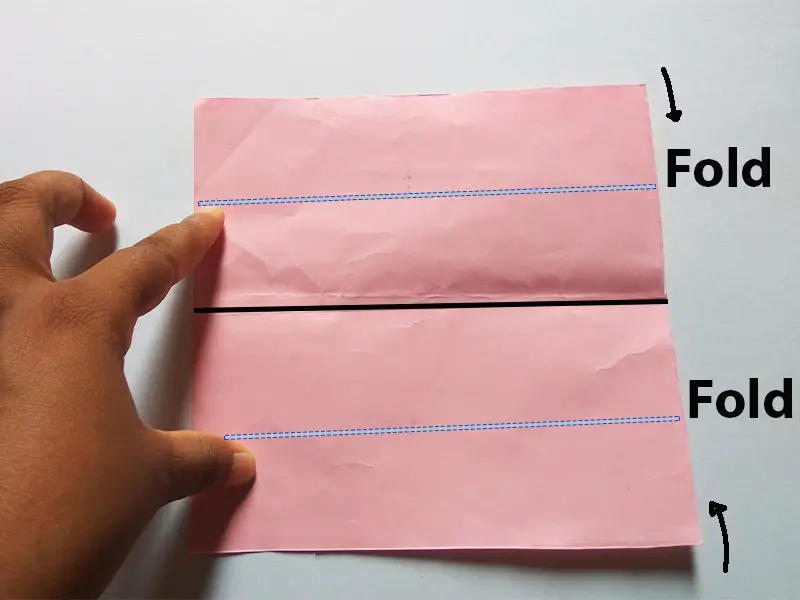 how to make a ninja star with 1 paper
