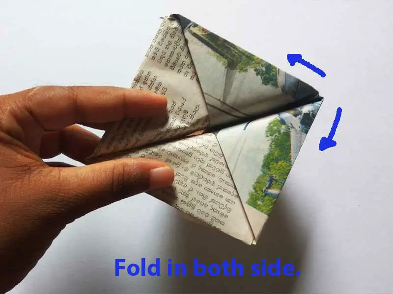 How to fold a newspaper boat (easy)