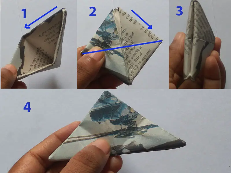 How to fold a newspaper boat (easy)