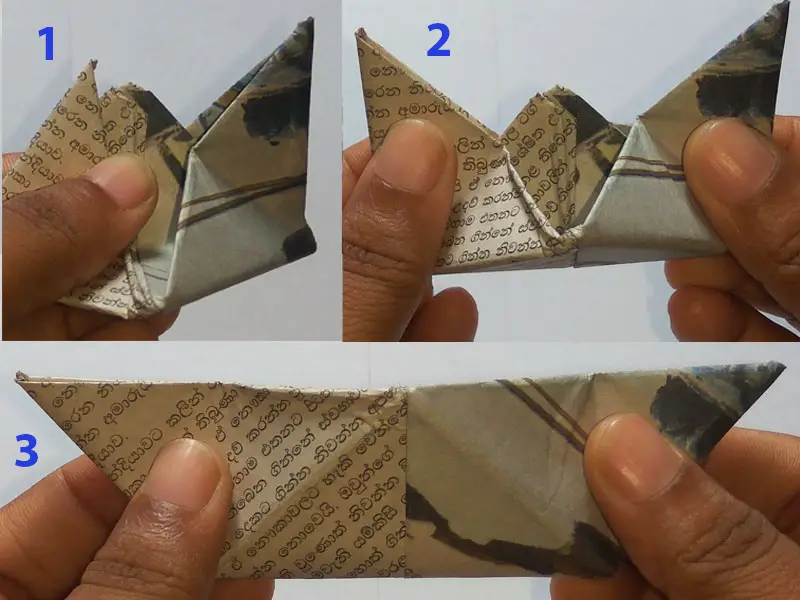 How to fold a newspaper boat (easy)