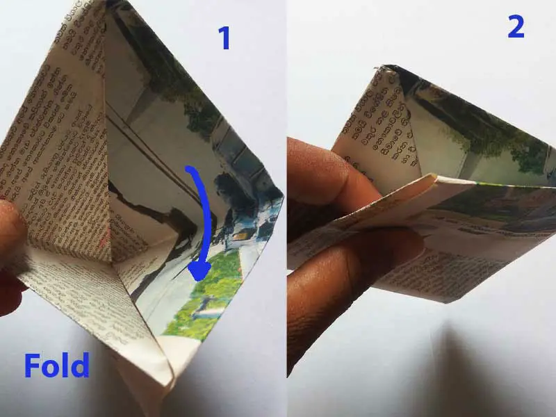 How to fold a newspaper boat (easy)