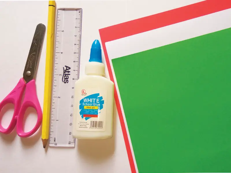 How to make paper Christmas stockings