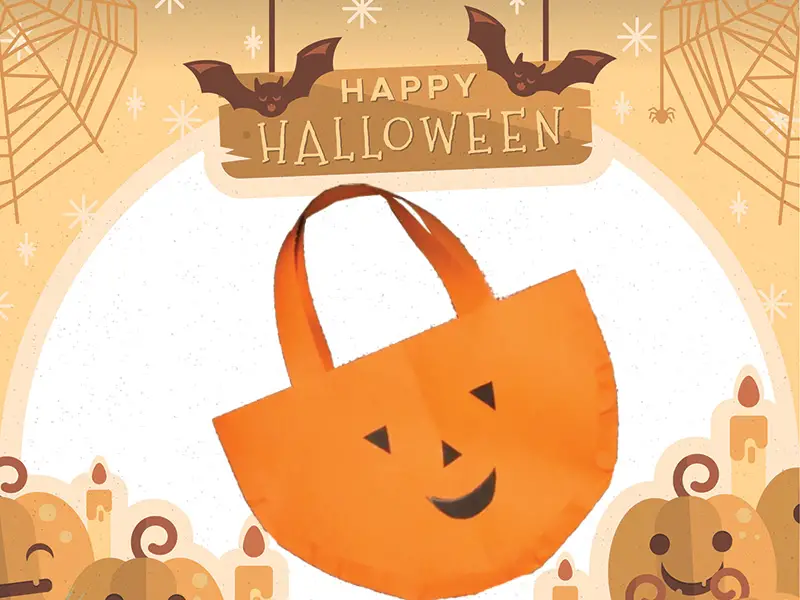 How to make Halloween paper bags