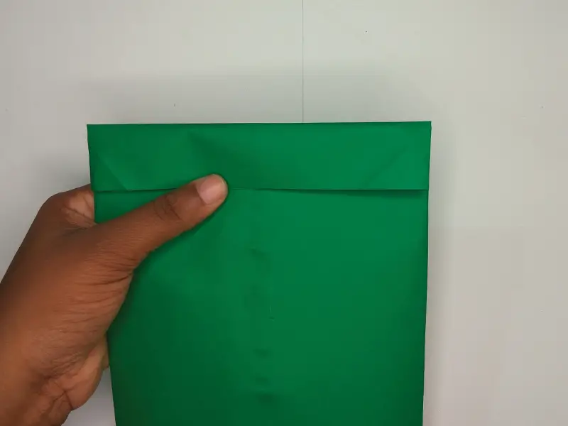 How to make a Christmas paper bag