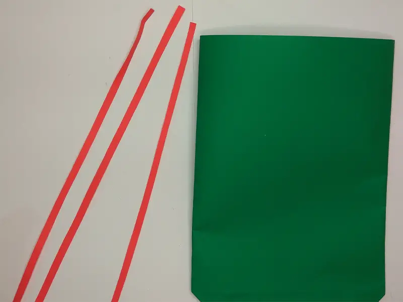 How to make a Christmas paper bag
