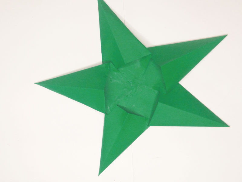 How to make paper Christmas stars